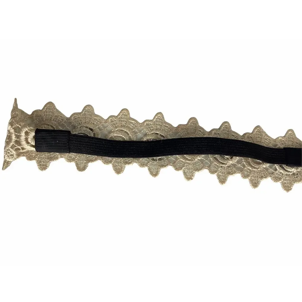 Girl’s 2 Floral & Lace Embellished Head Bands